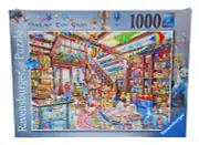 Ravensburger--Premium Puzzle--"Fantasy Toy Shop"--Aimee Stewart--1000 Piece-2019