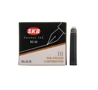 在飛比找樂天市場購物網優惠-SKB 文明 RI-60 原廠歐規卡式墨水 (10支入) (