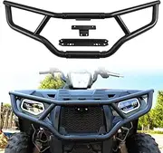 CPOWACE Front Brushguard Bumper Compatible with Polaris Sportsman 570 450 H.O Touring 2014-2020 Accessories Replace for #2879714 Heavy Duty Steel Brush Guard Bumper Protector