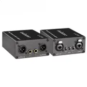 2-Channel Audio Isolator Noise Reduction Filter Eliminates Current Noise Mixer