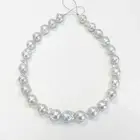 White South Sea Pearls Necklace Loose Strand 12-15mm White Baroque Pearls