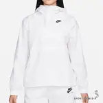 NIKE 女 連帽外套 風衣 白【運動世界】DM6180-100