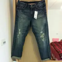 在飛比找蝦皮購物優惠-吊牌已拆 uniqlo boyfriend jeans👖九分