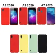 For ZTE Blade A3 A5 A7 2020 A71 liquid Silicone Soft Case Cover Shell Back Cover