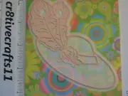 JOY CRAFTS "FASHION HAT WITH FEATHER" 60020318 FOR CARDS & SCRAPBOOKING
