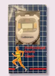 Vintage Gulfstream Aerospace Chronograph Professional Quartz Timer Stopwatch NIB