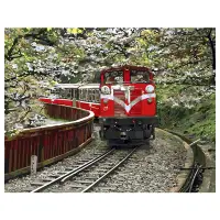 在飛比找博客來優惠-ArtLife藝術生活【TW005】台灣風情誌-阿里山小火車