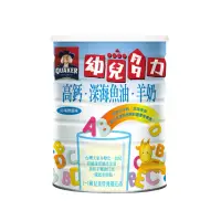 在飛比找momo購物網優惠-【QUAKER 桂格】羊奶幼兒多力1350g/罐