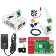 Raspberry Pi 4 2GB 4GB 8GB Starter Kit Case Power Supply Camera Heatsink HDMI