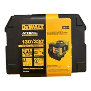 DEWALT 20V MAX Laser Level, Cross Line Laser, 3X360, Green, Bare Tool Only