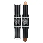MegaGlo, Dual-Ended Contour Stick, Medium/Tan, 0.28 oz (8 g)