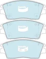 Bendix Front Brake Pad Set for Hyundai Tucson TL, TLE 2.0L G4NA,G4NC Petrol 2015 (for: Hyundai)