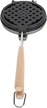 Nonstick Waffle Maker Pan Double Sided Non Stick with Removable Handle Mini Waffle Maker for All in One Breakfast Griddle Toaster