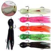 Octopus Skirt Fishing Soft Bait 21g Double Hook Saltwater Sea Lure