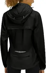 [Little Donkey Andy] Women's Lightweight Waterproof Cycling Jacket with Removable Sleeves & Hood for Biking Running Golf