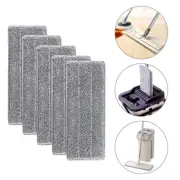 Microfiber Mop Head Replacement Cloth Flat Squeeze Washable Pad Floor Cleaning