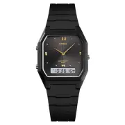 SKMEI Fashion Men Digital Watches Outdoor Multifunctional Watch Sports Waterproof Dual Display 3 Time Electronic Watch
