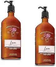 Bath & Body Works Aromatherapy Love - Rose & Vanilla Lot Of 2 Body Lotion - Full Size