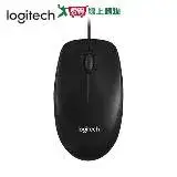 在飛比找遠傳friDay購物優惠-Logitech羅技 有線滑鼠M100r(New)-黑