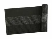 Maxwell & Williams Table Accents Woven Lurex Runner 30x150cm Black GI0185