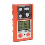 Ventis MX4 Gas Monitor, O2 LEL H2S CO, Orange - VTS-K1231101101 - New