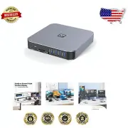 Triple Display USB C Docking Station for Windows & macOS - Lightweight Design