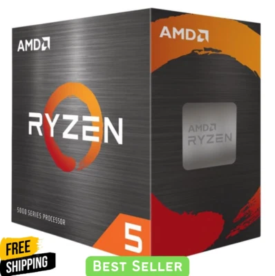 AMD Ryzen 5 5600 with Wraith Stealth Fan - Socket AM4/6 Cores -12 Threads/Min -