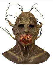 Scarecrow Mask Terror Hallow's Eve Fancy Dress Halloween Adult Costume-NEW!!!