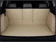Car Full Coverage Trunk Mats Non-Slip Trunk Mat Cargo Liner Carpet Interior Parts Waterproof mats, for Chevrolet Captiva 2014-2017