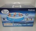 Bestway Fast Set 10 ft x 30 inch Swimming Pool Set w/ Filter Pump 1,000 Gallons