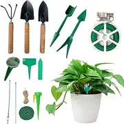 Plant Sticks Accessories Kit, Climbing Plant Stand Accessories Kit, Includes Hole Puncher, Planter, Cable Tie, Seedling Lifter, Twine for Creeper