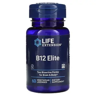 [iHerb] Life Extension B12 Elite，60 粒素食錠劑