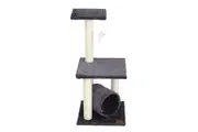 Charlie's Lite Three Tier Cat Tree Scratching Post Charcoal