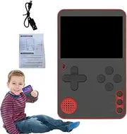 Portable Retro Game Console, Retro Children’s Game Machine, USB Charging Console, Travel Video Game Console, Retro Handheld Console, Classic Video Game Console, Rechargeable Retro Console