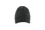Dents Mens Lambswool Blend Knitted Beanie Hat - Charcoal