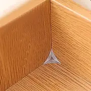 Stair Dust Corners, Inside Triangle Guard Decorative Anti-Dirty Corner Protector Dustproof for Drawer Furniture Cabinet Wardrobe Wooden Steps Dead Corner(Clear 50PCS)