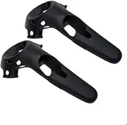 for HTC Vive VR Headset Silicone Case Controller Handle Case for HTC Vive Case VR Glasses Skin Shell for HTC Vive Accessories (Color : Black Handle Case)