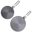 Heat Diffuser Simmer Ring Plate with Foldable Handle 24/28cm Thawing Plate