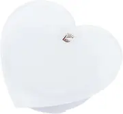 FUNNETOYU Luminous Badge Boutonniere Pins Brooches for Crafts Sublimation Collar Pin Sublimation Pin for T-shirt Heat Transfer Brooches for Blank Badge Blank Brooch Acrylic White