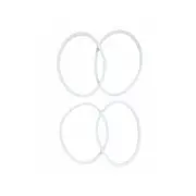 4 X White Nutribullet Rubber Seal - Gasket Ring 600w Models + Blender Spare Parts