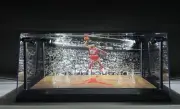 Michael Jordan Custom PSA & BGS LED sports card display case HOF Chicago Bulls