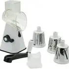 Multi-function 3in1 Food Vegetable Manual Rotary Drum Grater Chopper Slicer Tool