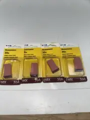 BP/FMX-30-RP - FEMALE MAXI FUSE - 30 AMP - 1 PER CARD - (Pack of 4)