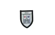 Patch printed embroidery travel souvenir shield city flag split croatia