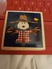 Stampabilities Snoopy Scarecrow Wood Mounted Rubber Stamp