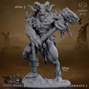 Beastkin Juggernaut 2 | DnD Miniature | TTRPG Miniature