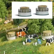 Busch 1388 - 1/87/H0 Futterraufen With round Bale - New