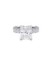14K 11.50 ct. tw. Lab-Grown Diamond Ring