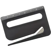 YNPQTDS Mail Cutter for Envelopes,Package Opener Tool - Envelope Cutter with Pointed End, Magnifying Glass, Ruler for Students