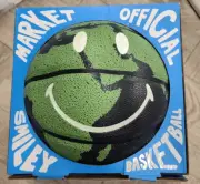 MARKET CHINATOWN MARKET SMILEY BITMAP BASKETBALL 29.5" NIB